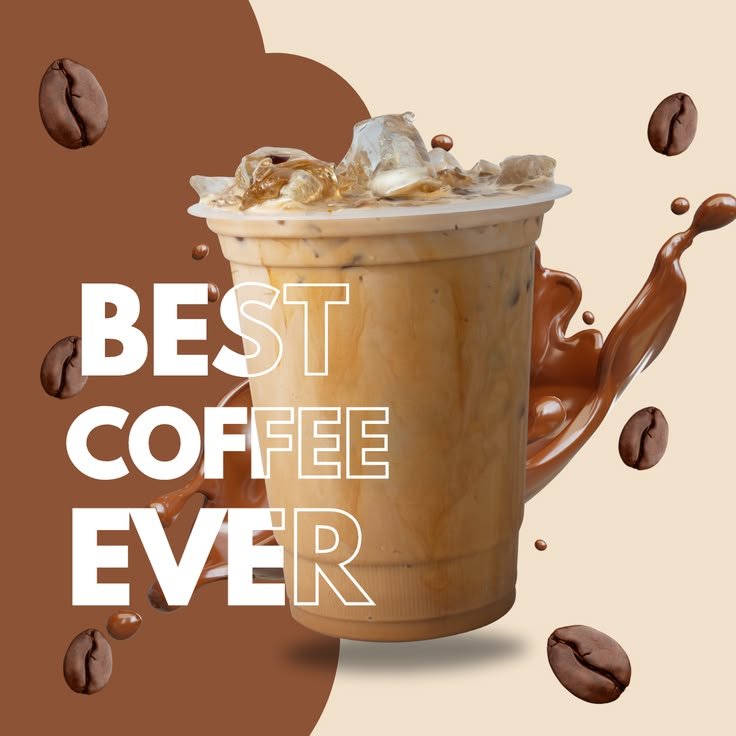 Stylish coffee post design for your needs! Perfect for attracting coffee lovers_